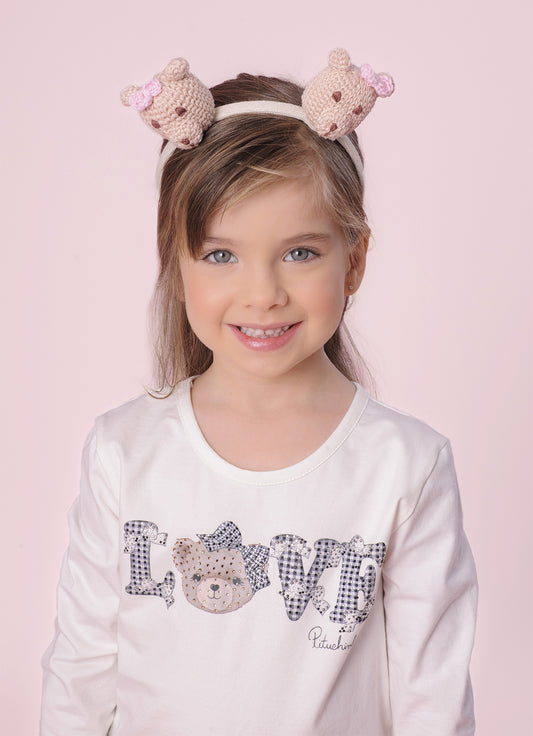 Blusa Cotton Serigrafia Love Cristais Blusa Cotton Serigrafia Love Cristais