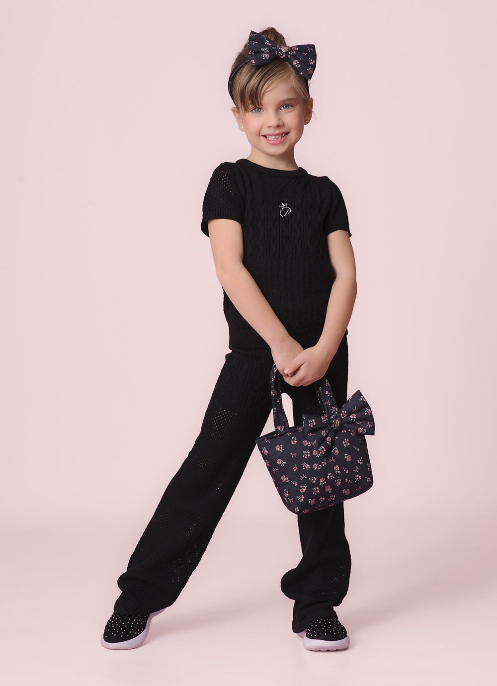 Calça Tricot Multi Pontos