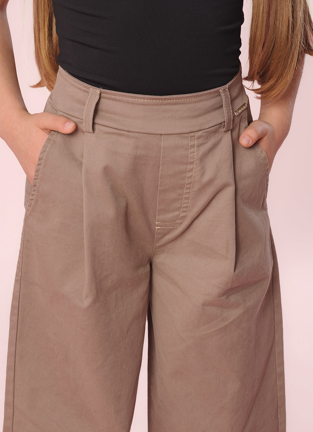 Calça Reta Sarja