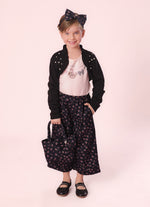 Arco Laço Puffer Estampado