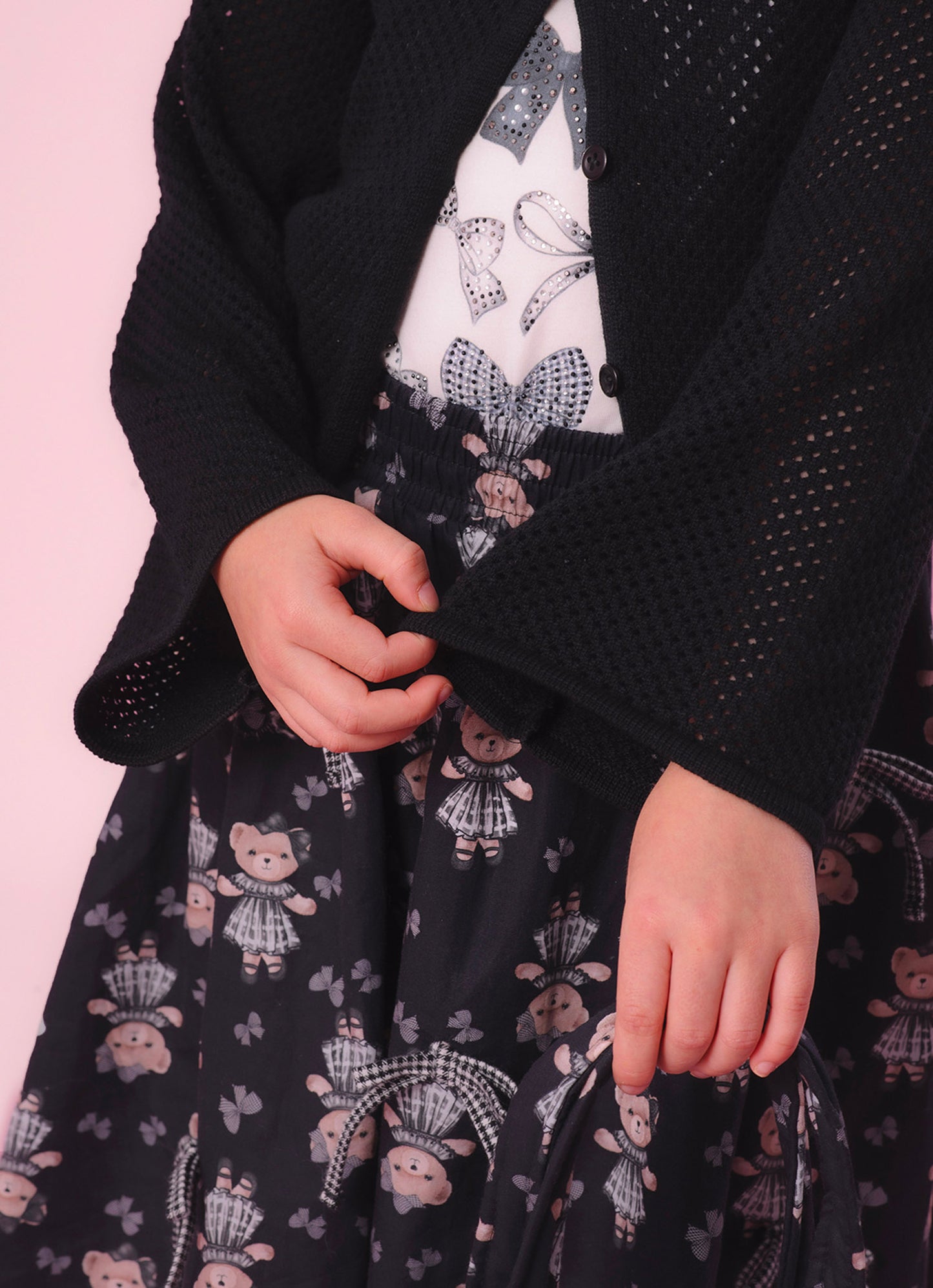 Casaqueto Tricot Multi Pontos
