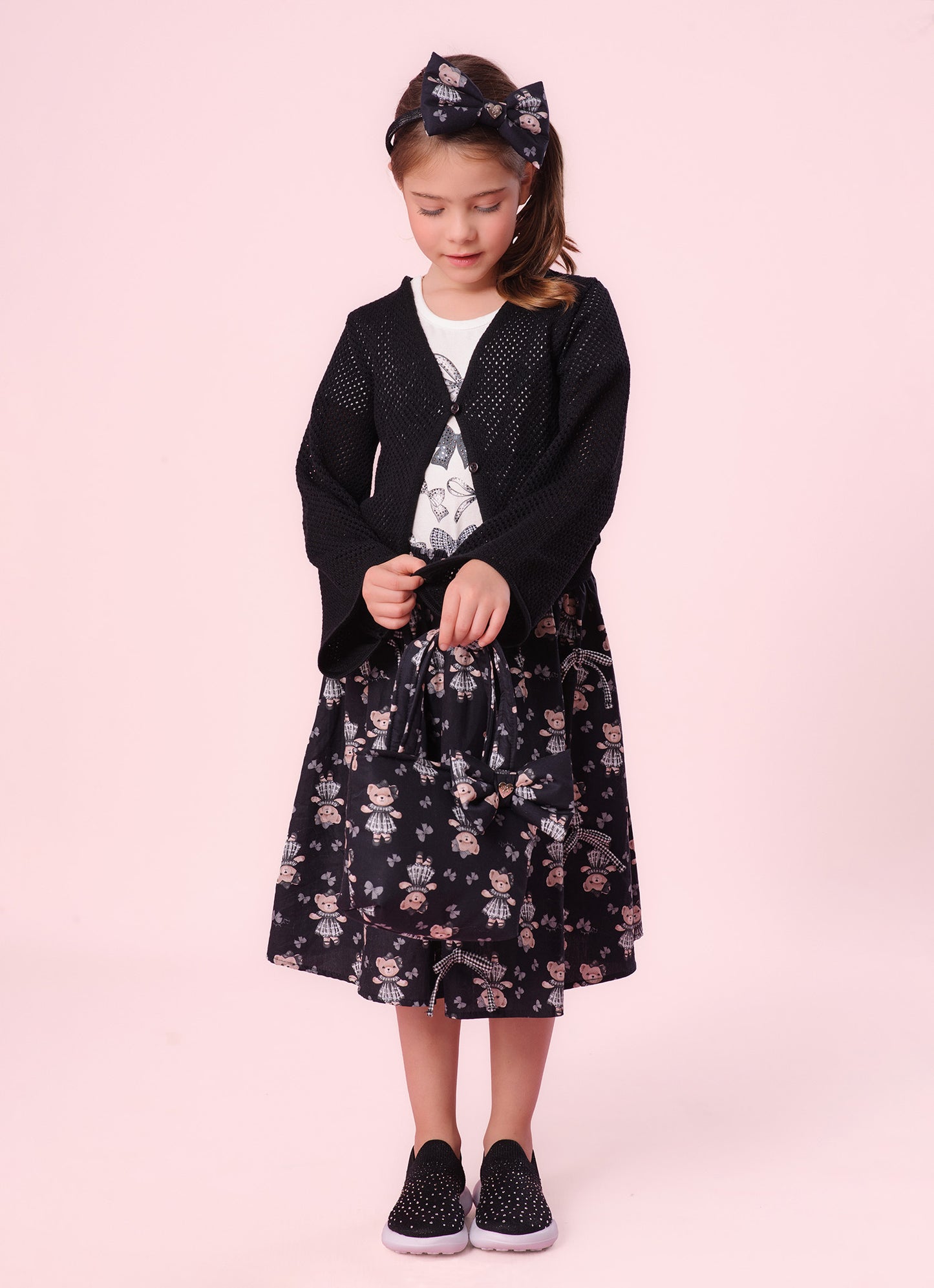 Casaqueto Tricot Multi Pontos
