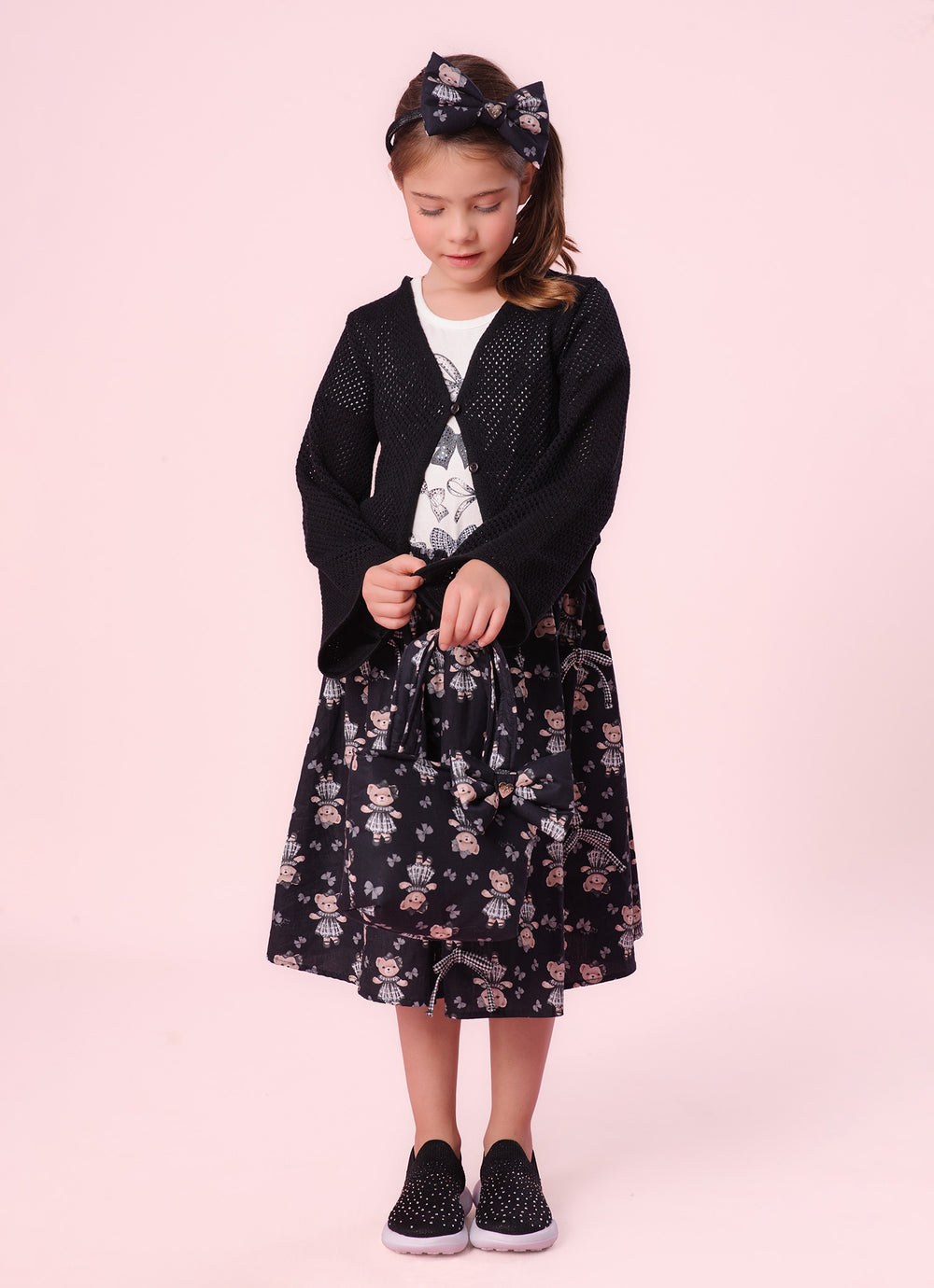 Casaqueto Tricot Multi Pontos