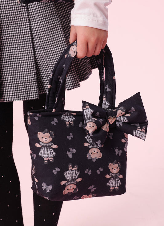 Bolsa Puffer Estampa Laço Bolsa Puffer Estampa Laço