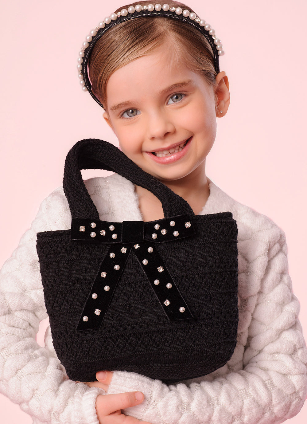Bolsa Tricot Multi Pontos