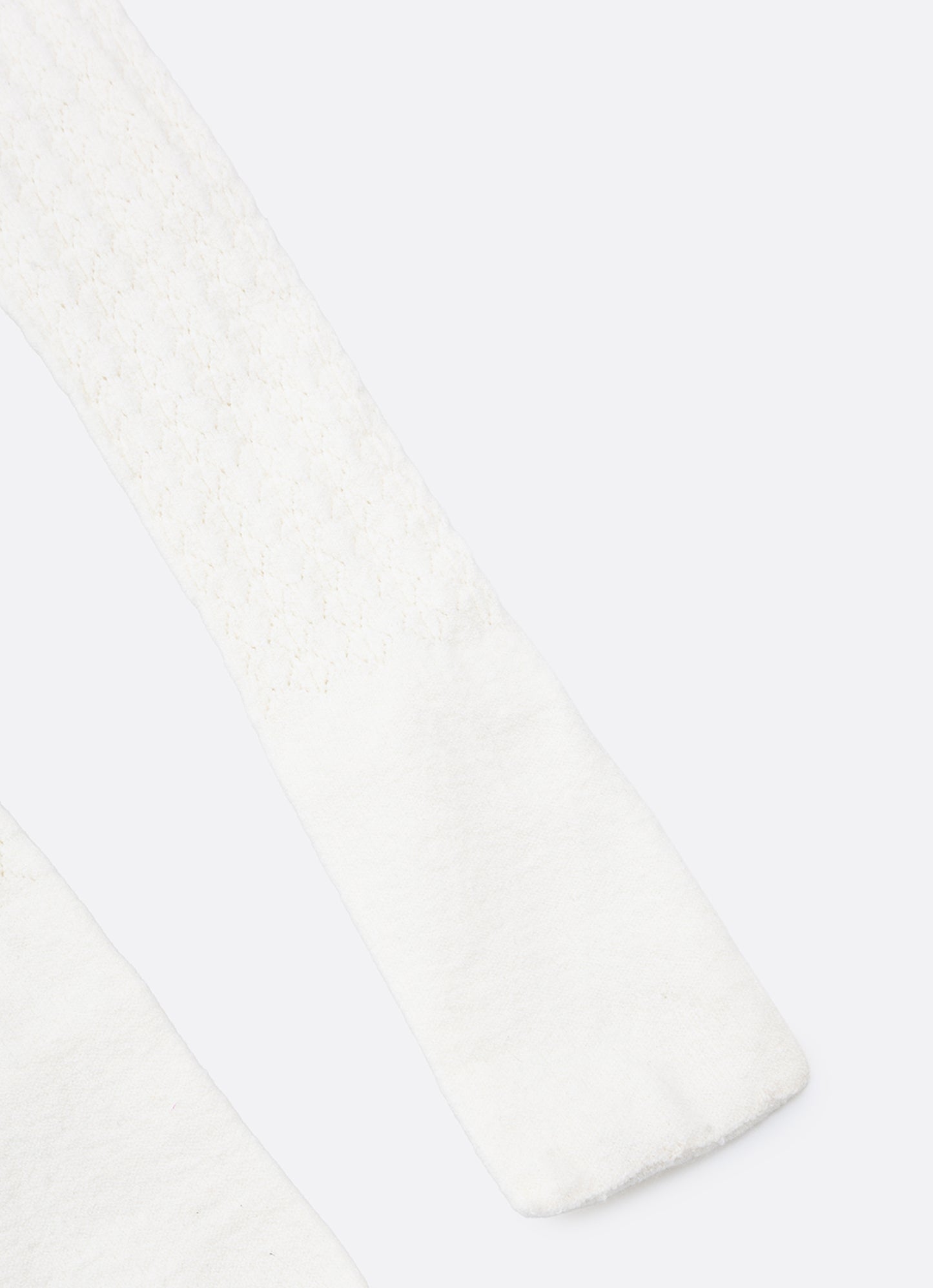 Meia Calça Tricot Rendada
