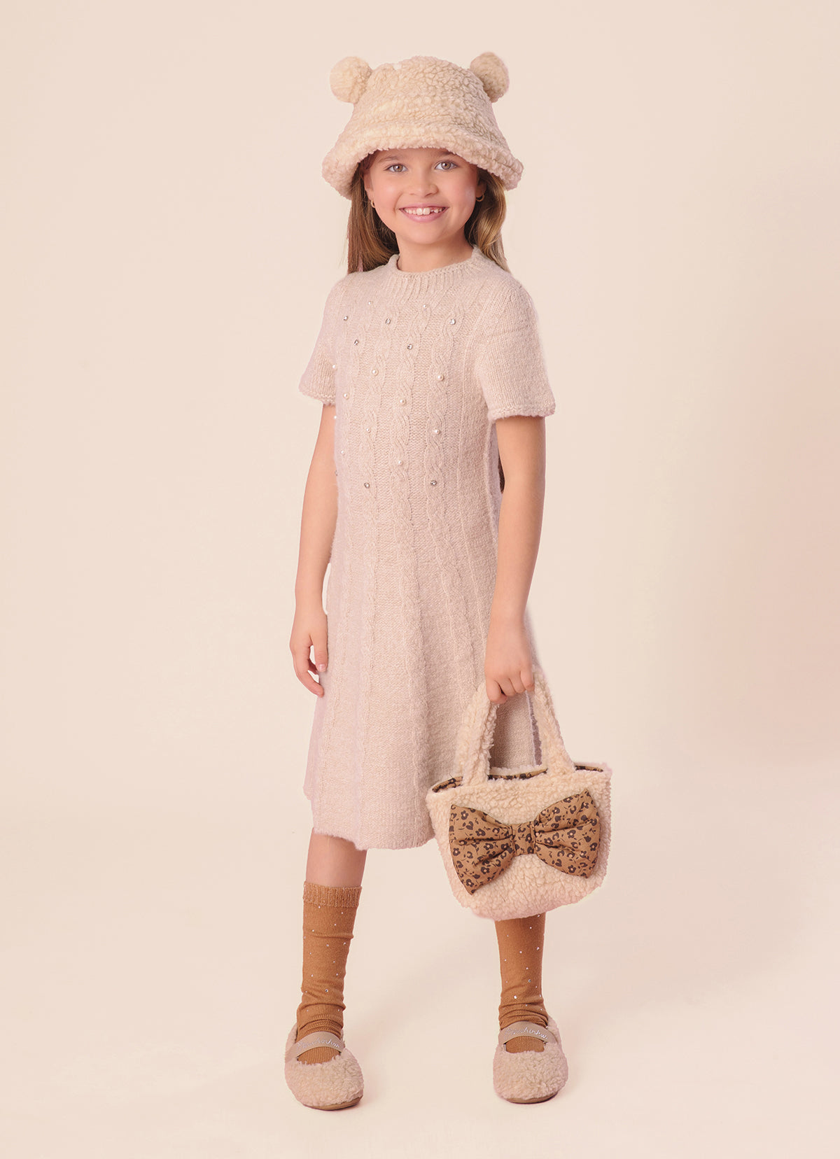 Vestido Tricot Sem Costura Fio Fofinho
