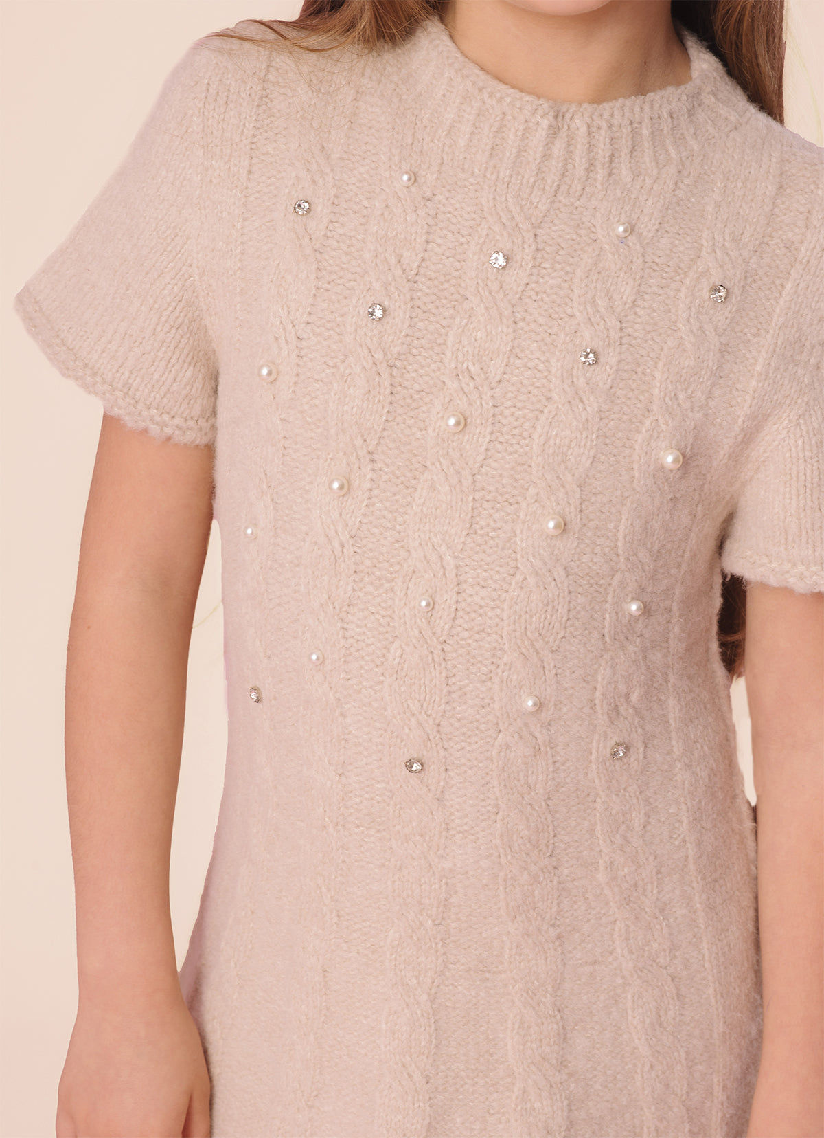Vestido Tricot Sem Costura Fio Fofinho