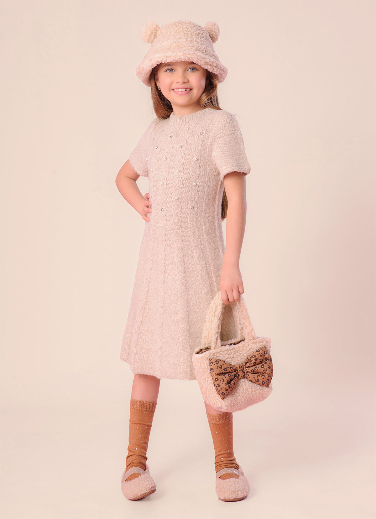 Vestido Tricot Sem Costura Fio Fofinho