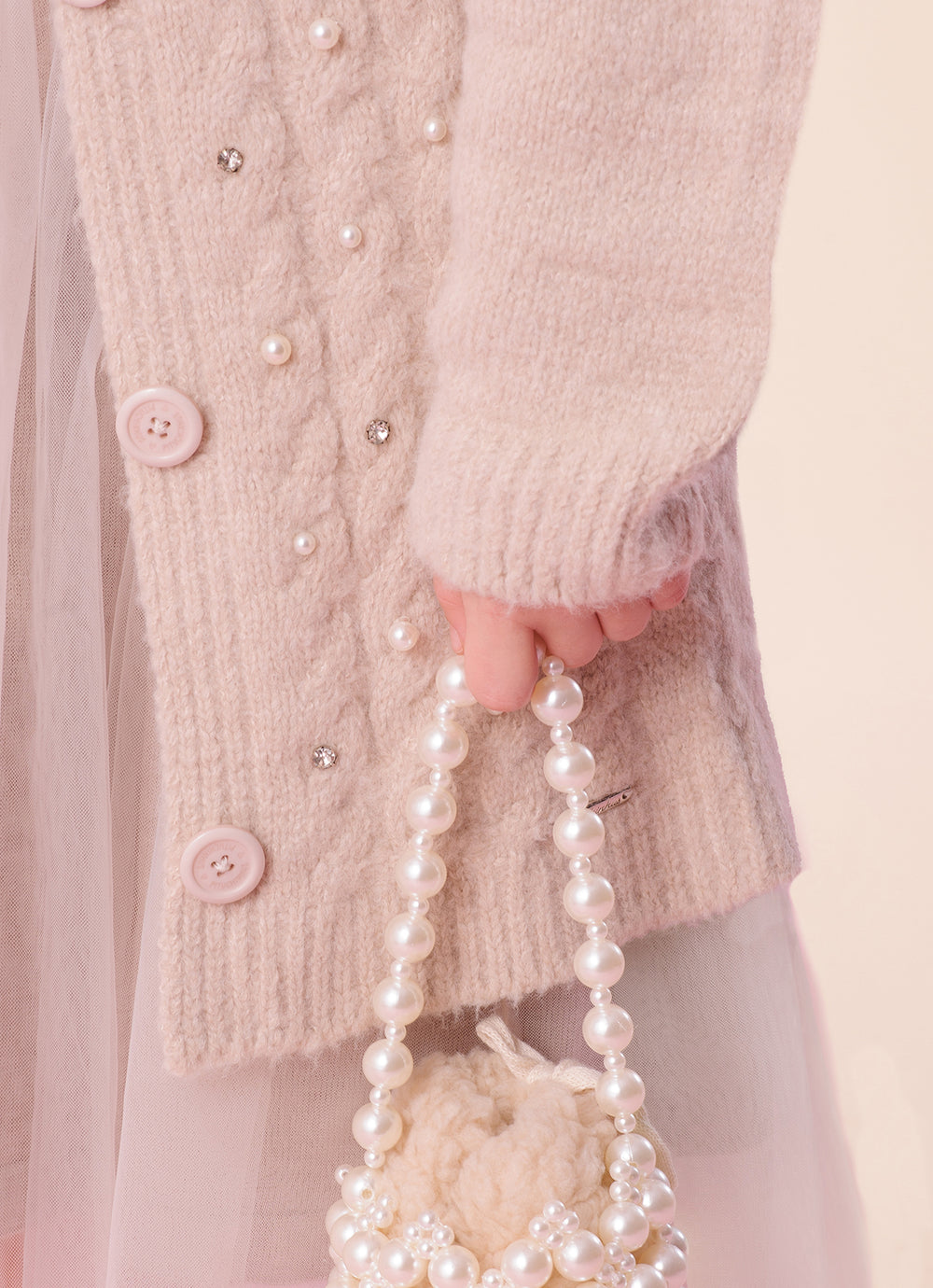 Maxi Casaco Tricot Sem Costura Fio Fofinho