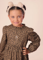 Vestido Algodão Estampa Onçinha