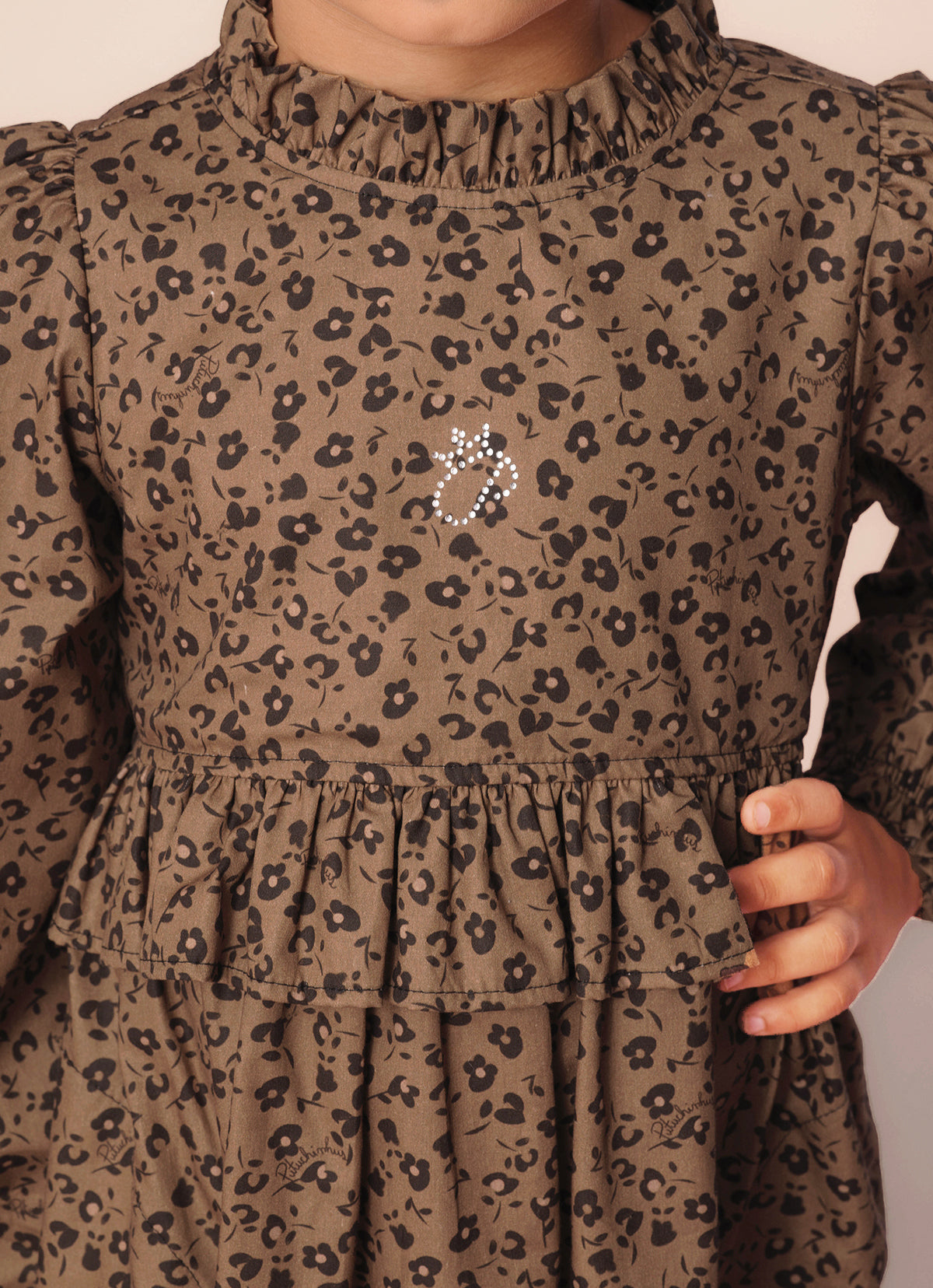 Vestido Algodão Estampa Onçinha