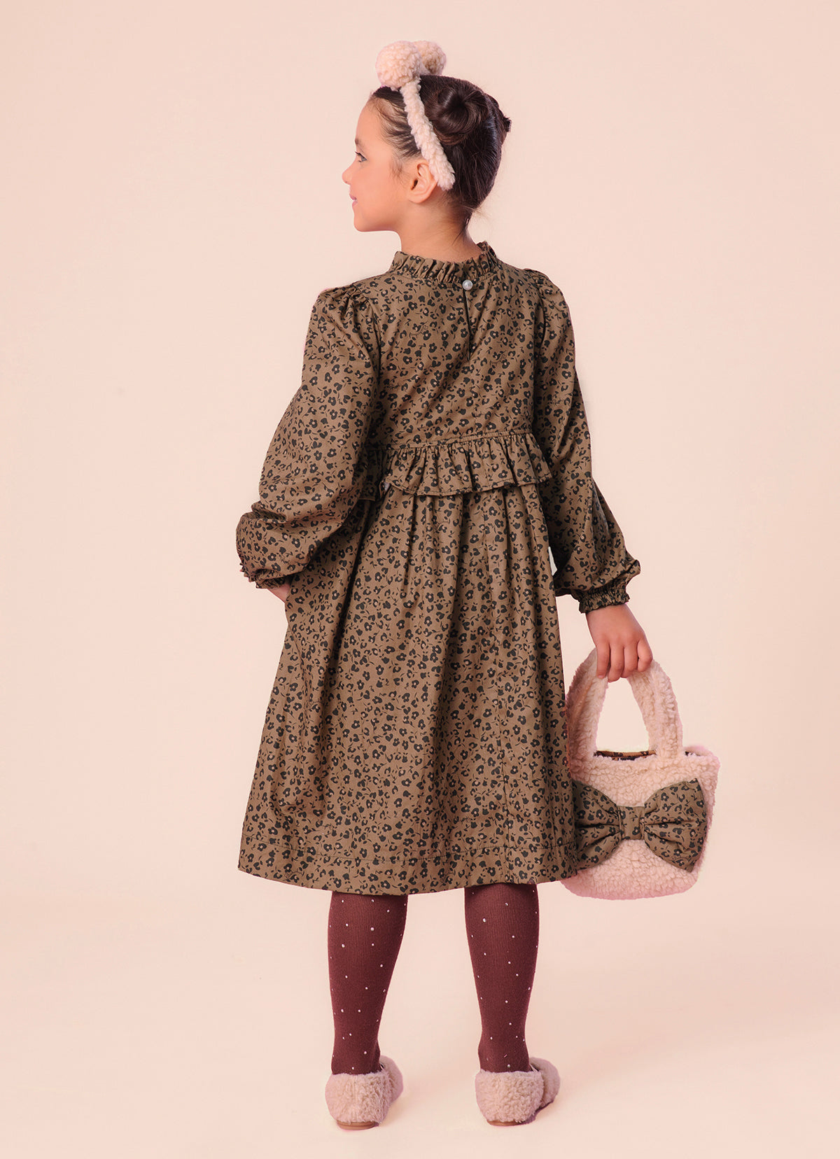 Vestido Algodão Estampa Onçinha