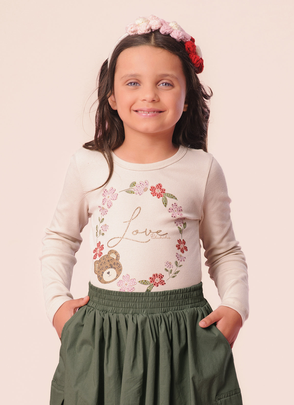 Blusa Ribana Serigrafia Love