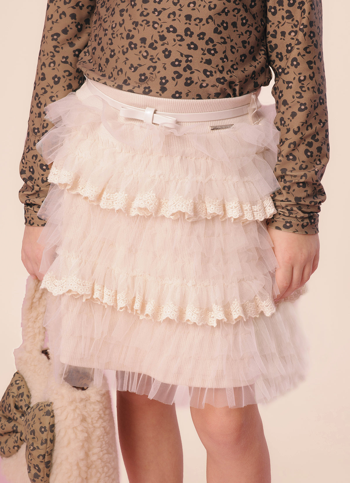 Saia Short Ribana Com Cinto