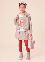 Saia Short Flanela Xadrez