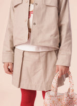 Saia Short Flanela Xadrez