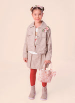 Saia Short Flanela Xadrez