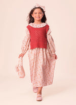 Colete Tricot Ponto Rendado