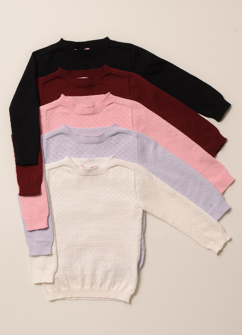Blusa Tricot Ponto Rendado Sem Costura Pmini