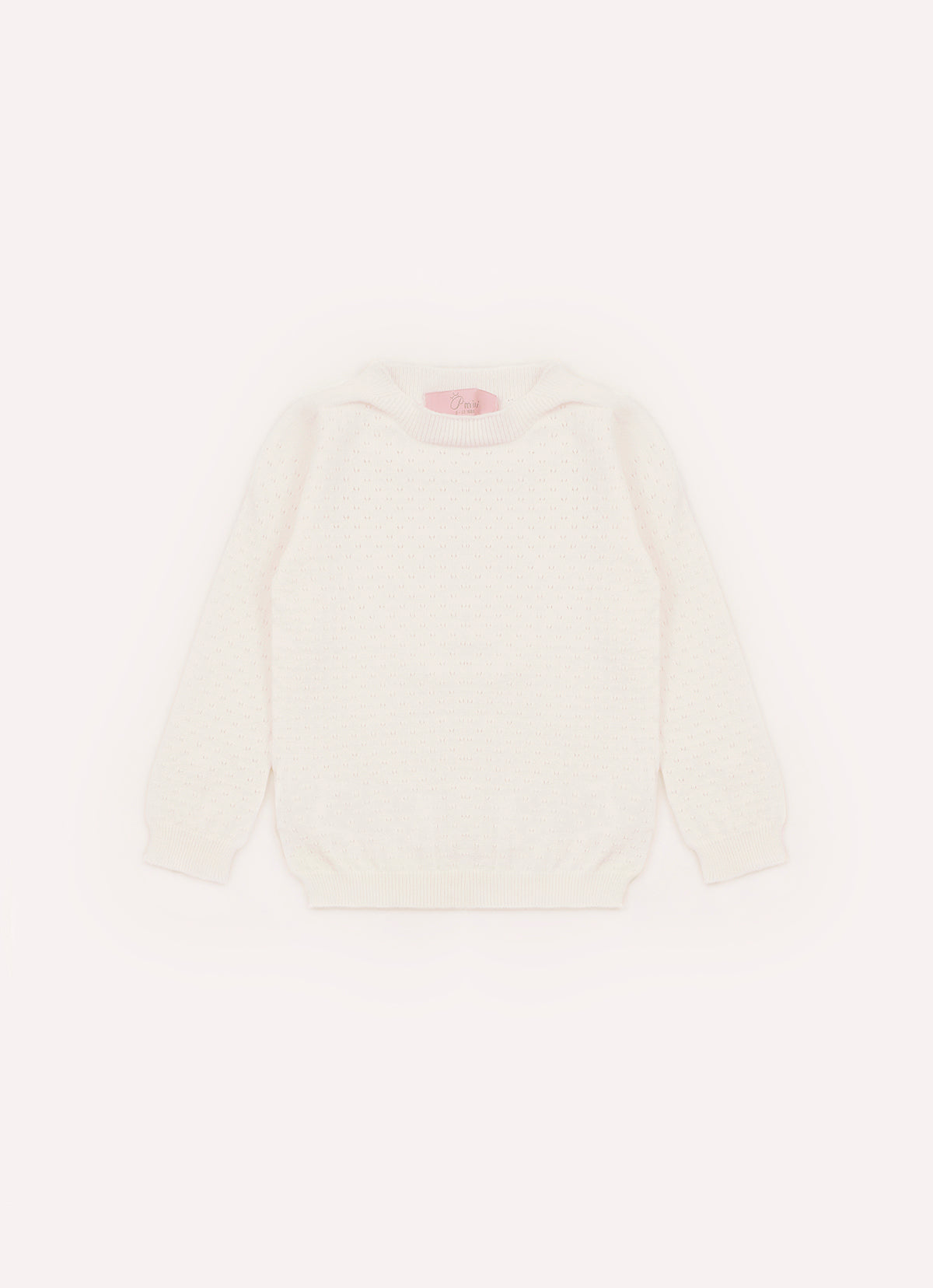 Blusa Tricot Ponto Rendado Sem Costura Pmini