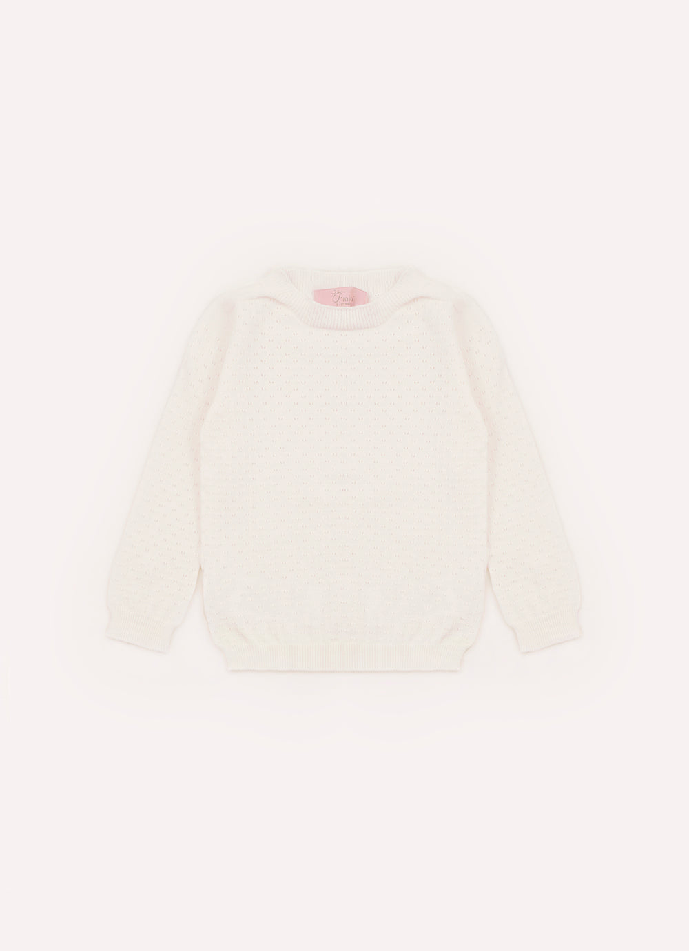 Blusa Tricot Ponto Rendado Sem Costura Pmini