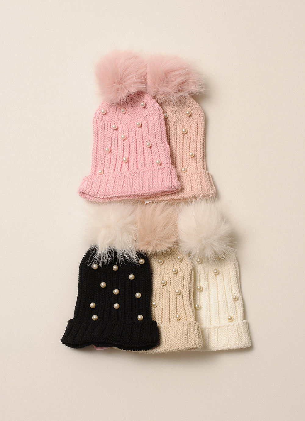 Touca Tricot Canelada Bordados Pmini