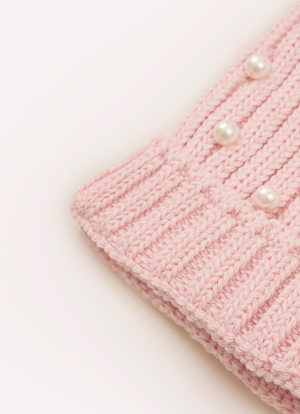 Touca Tricot Canelada Bordados Pmini