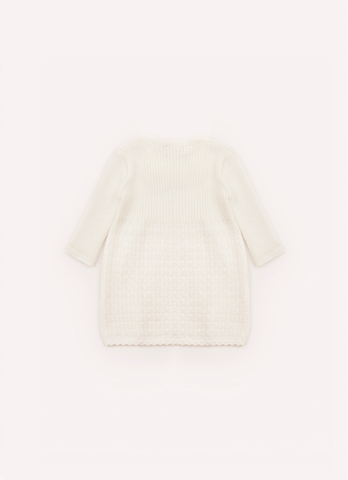 Vestido Tricot Ponto Rendado Pmini