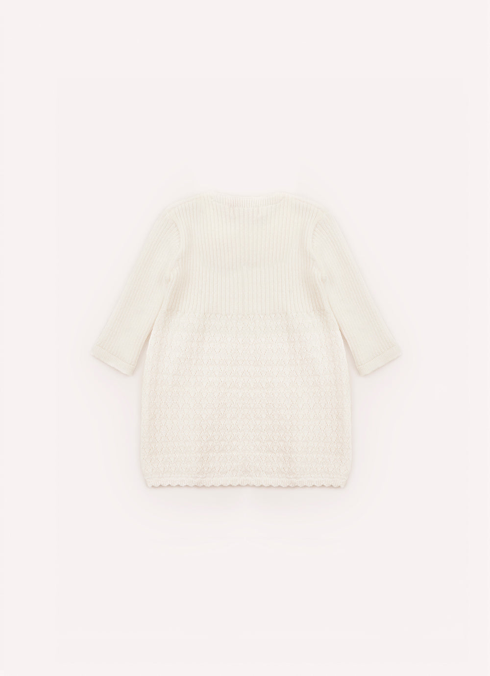 Vestido Tricot Ponto Rendado Pmini