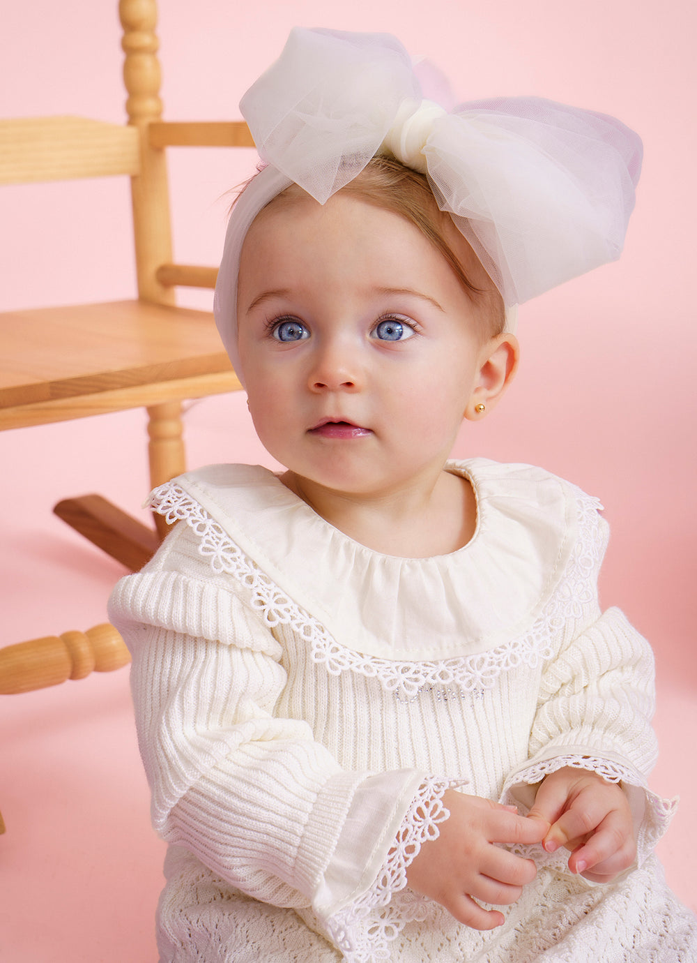 Vestido Tricot Ponto Rendado Pmini