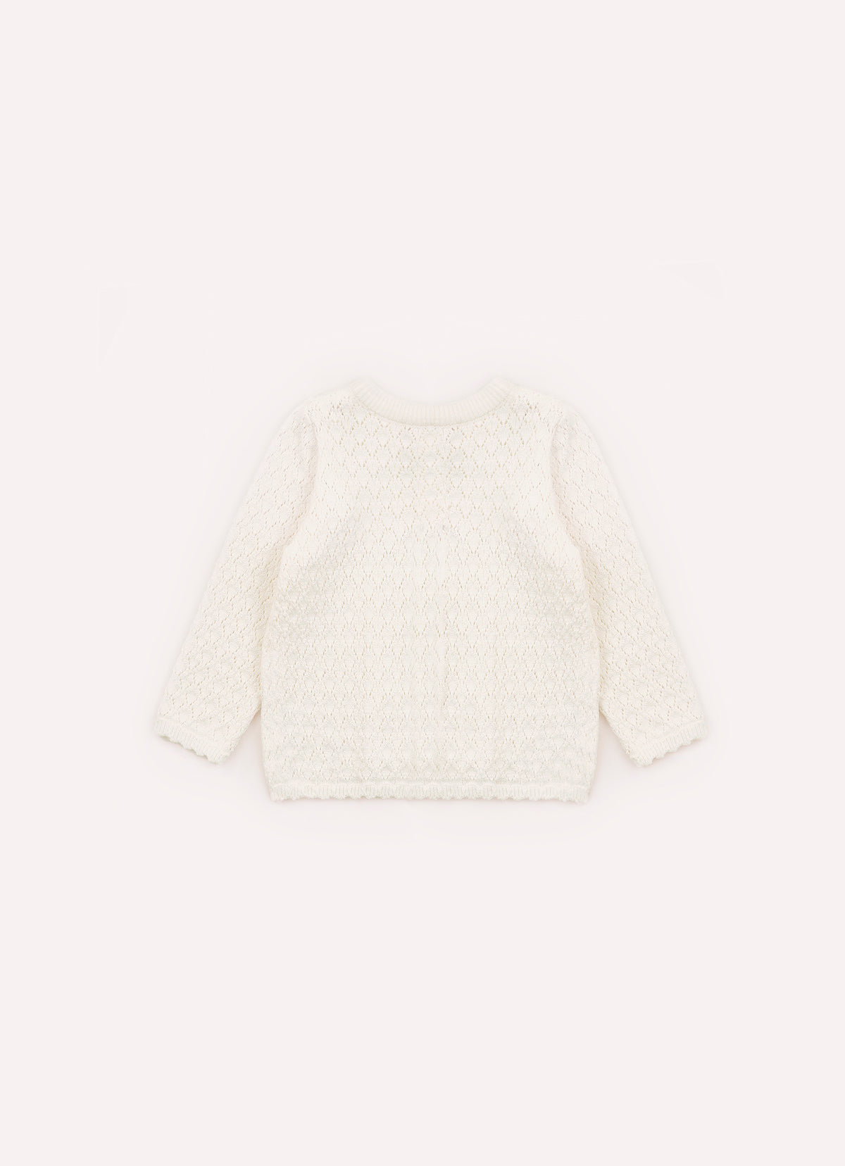 Casaqueto Tricot Ponto Rendado Pmini