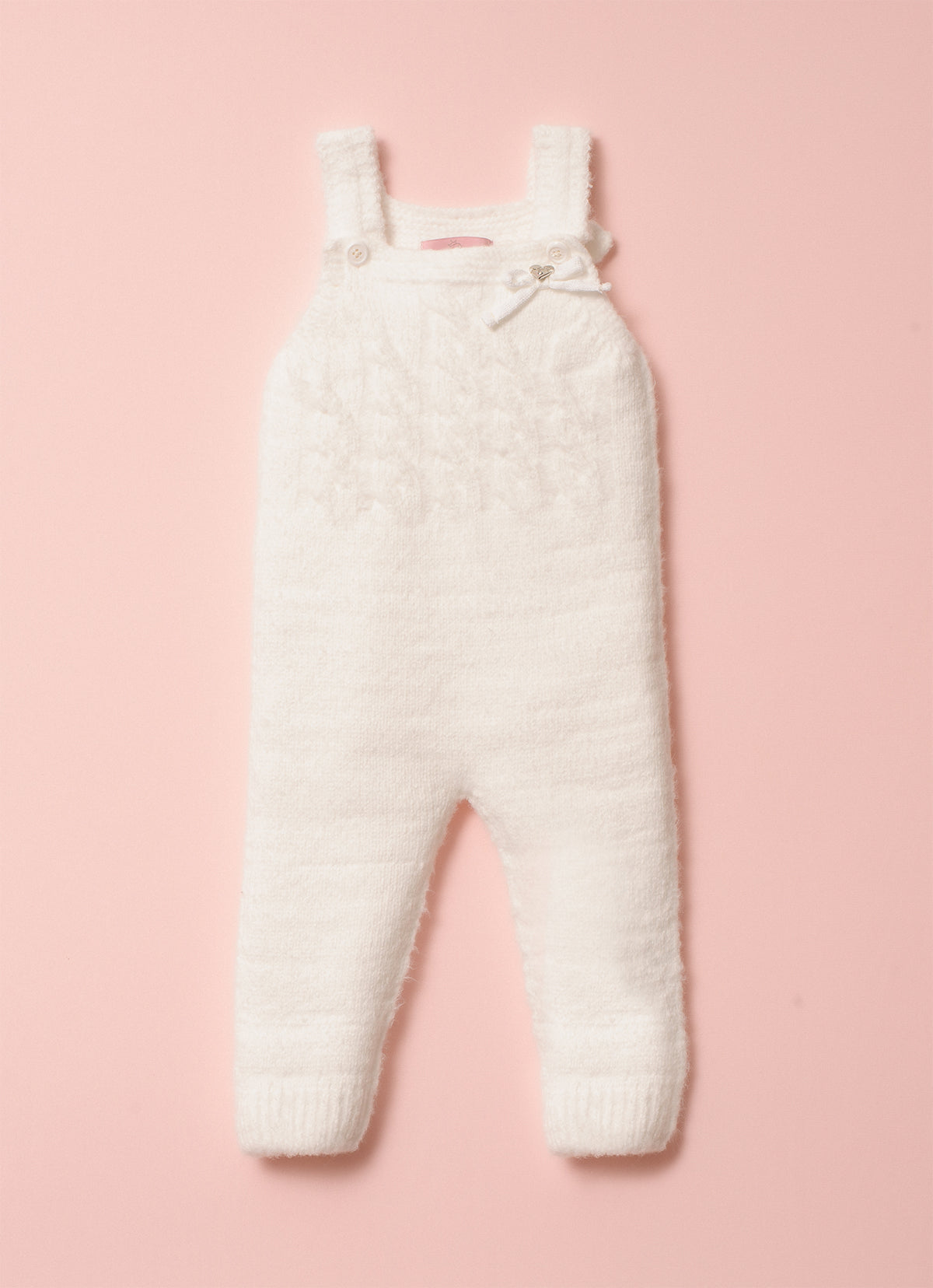 Macacão Tricot Sem Costura Fio Fofinho Pmini