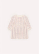 Vestido Tricot Jacquard Mini Flores Pmini