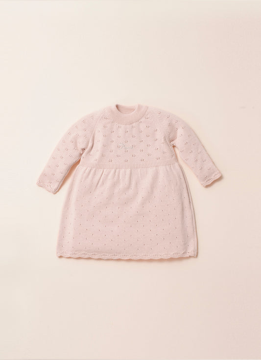 Vestido Tricot Pontinhos Pmini Vestido Tricot Pontinhos Pmini