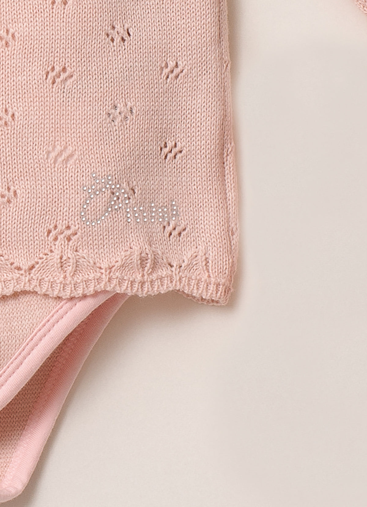 Casaqueto Tricot Pontinhos Gola Babadinho