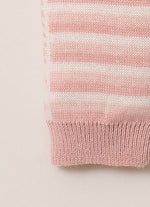 Conj Tricot Poá Calça Mini Listra Pmini