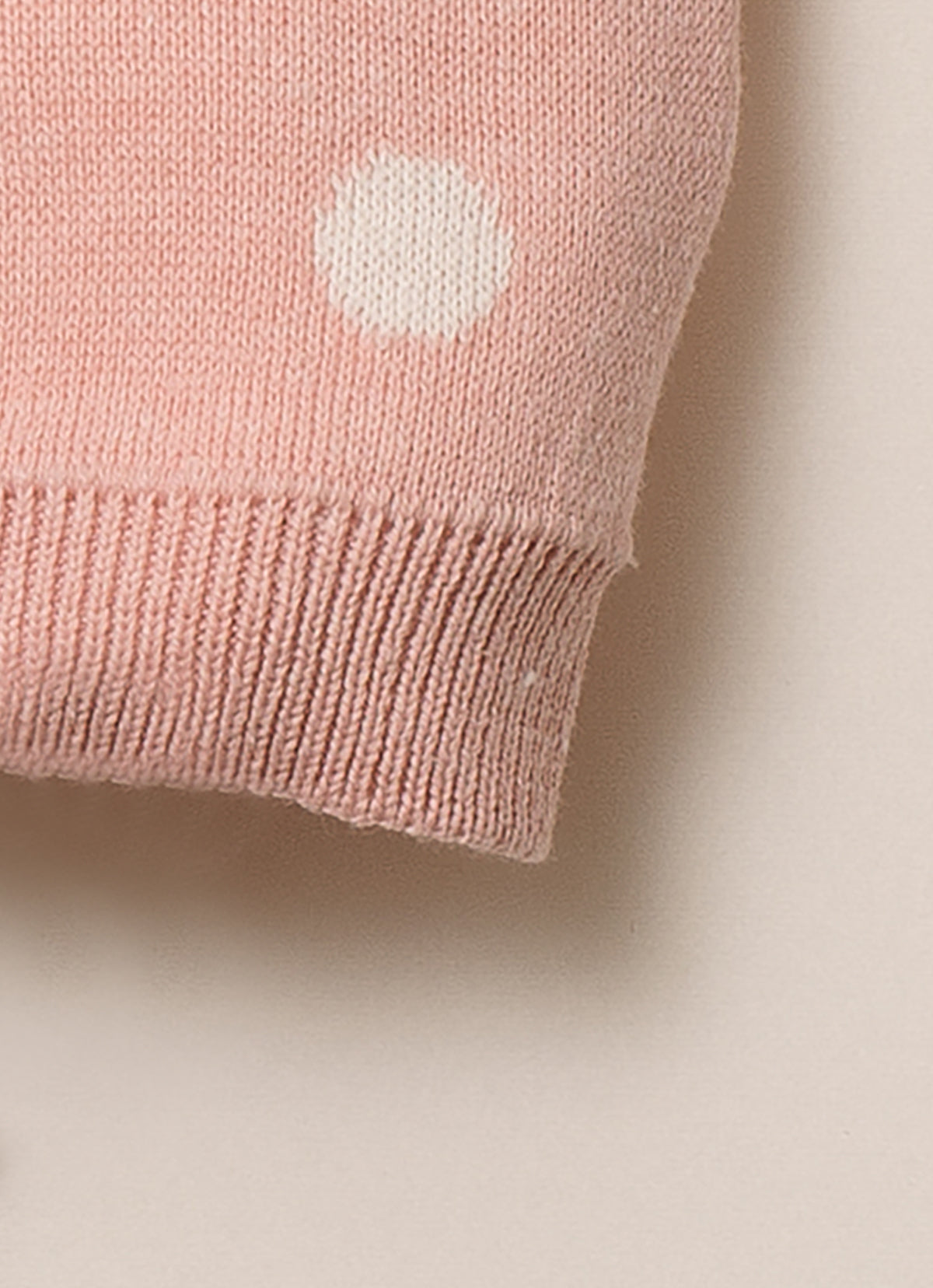 Casaqueto Tricot Poá Pompom Pmini