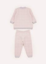 Conj Tricot Xadrez Unicórnio Cristal