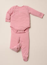 Conjunto Body e Calça Com Pé Cotton Pima Pmini