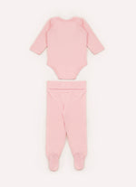 Conjunto Body e Calça Com Pé Cotton Pima Pmini