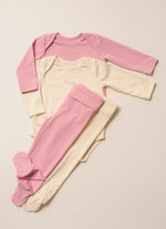 Conjunto Body e Calça Com Pé Cotton Pima Pmini