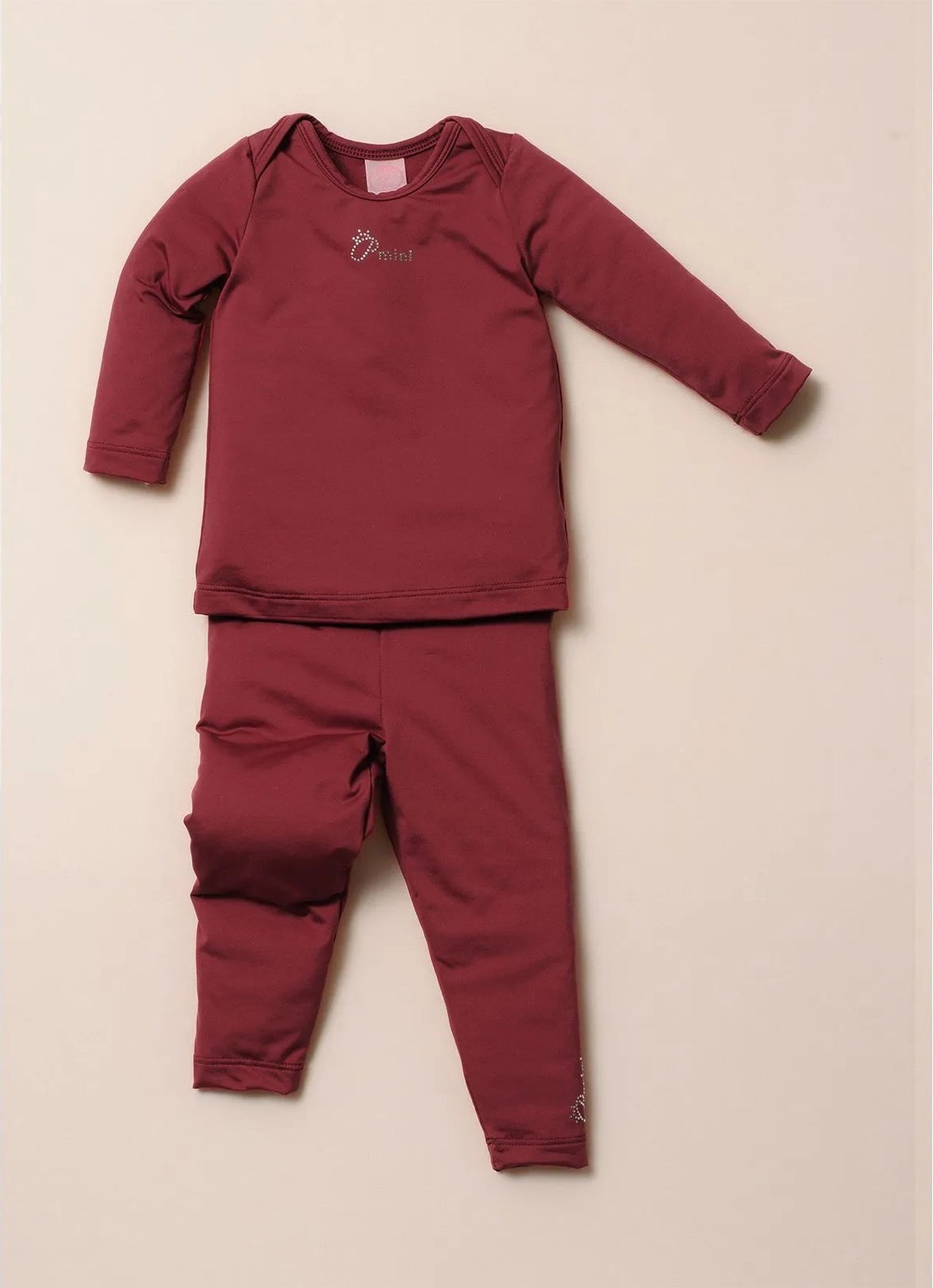 Conjunto Blusa e Calça Malha Térmica Pmini
