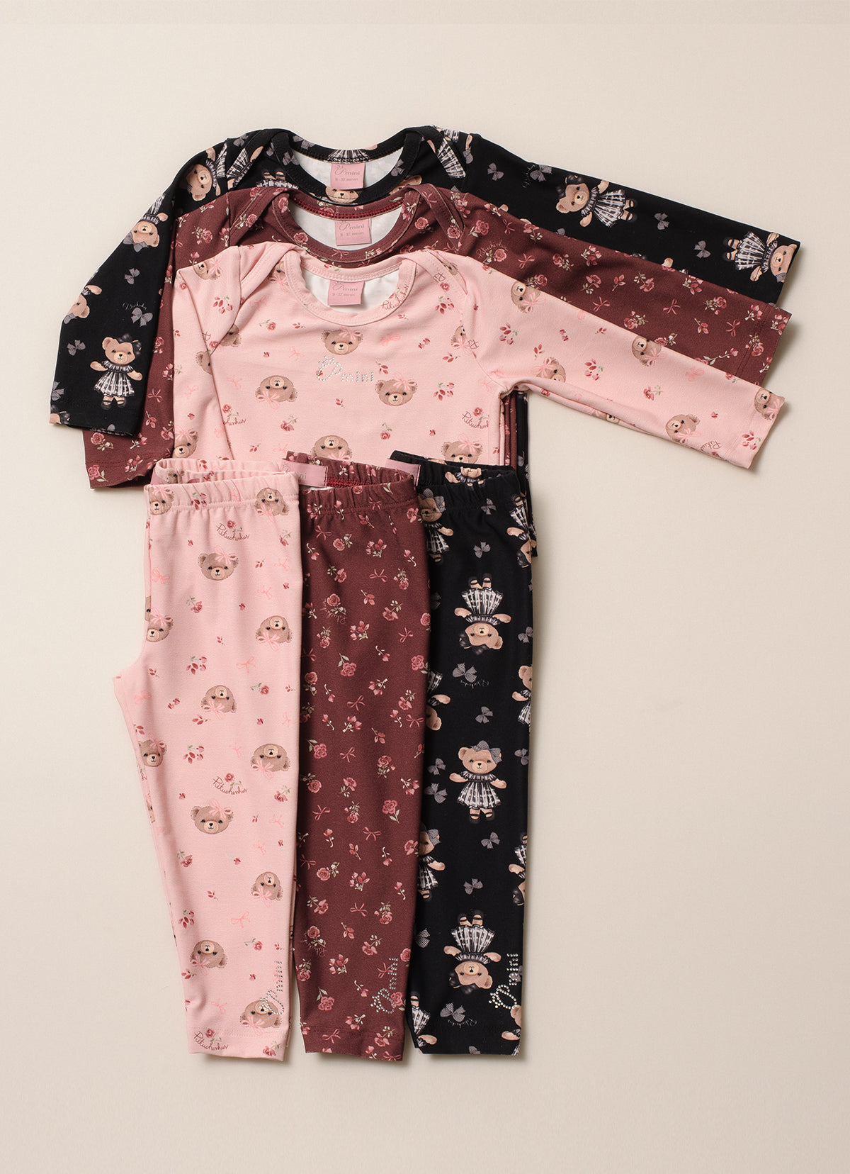 Conjunto Blusa E Legging Light Estampado