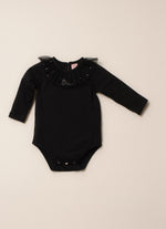 Body Cotton Gola Tule Cristais