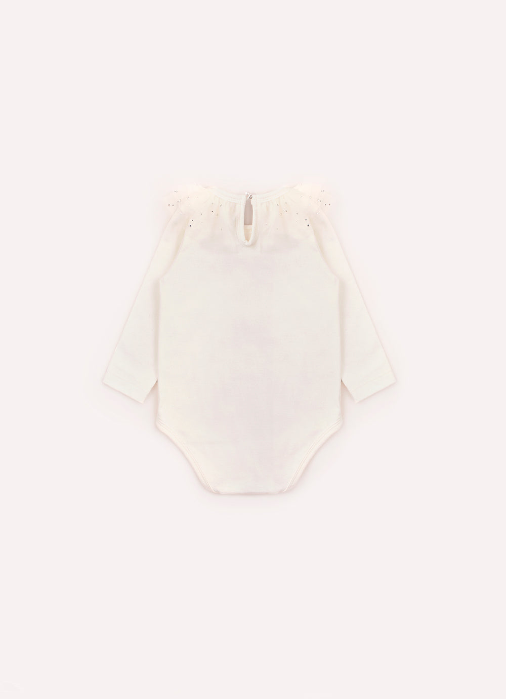 Body Cotton Gola Tule Cristais