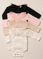 Body Cotton Gola Tule Cristais