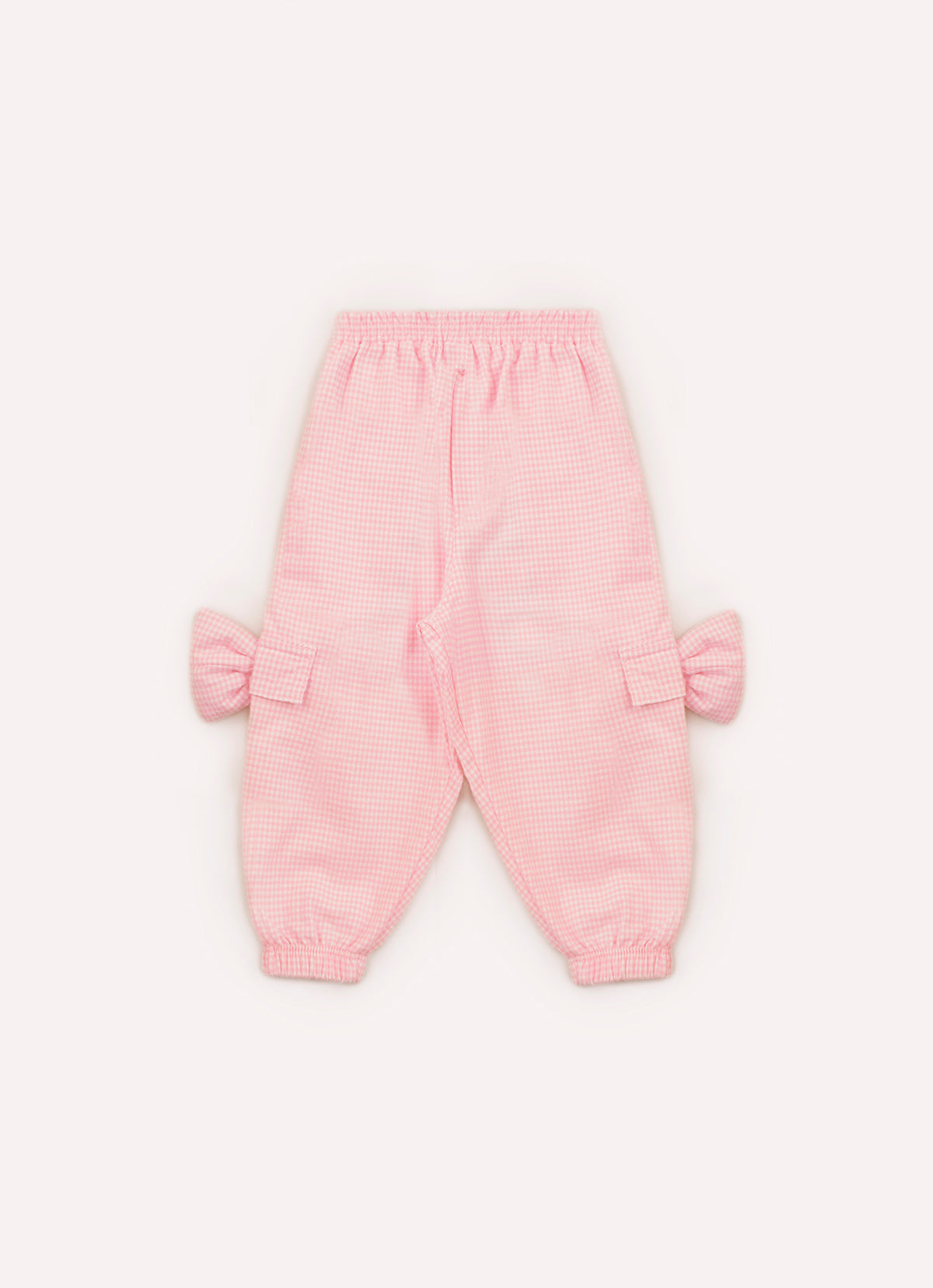 Jogging Flanela Xadrez Laços Puffer Ursinhas Crochê