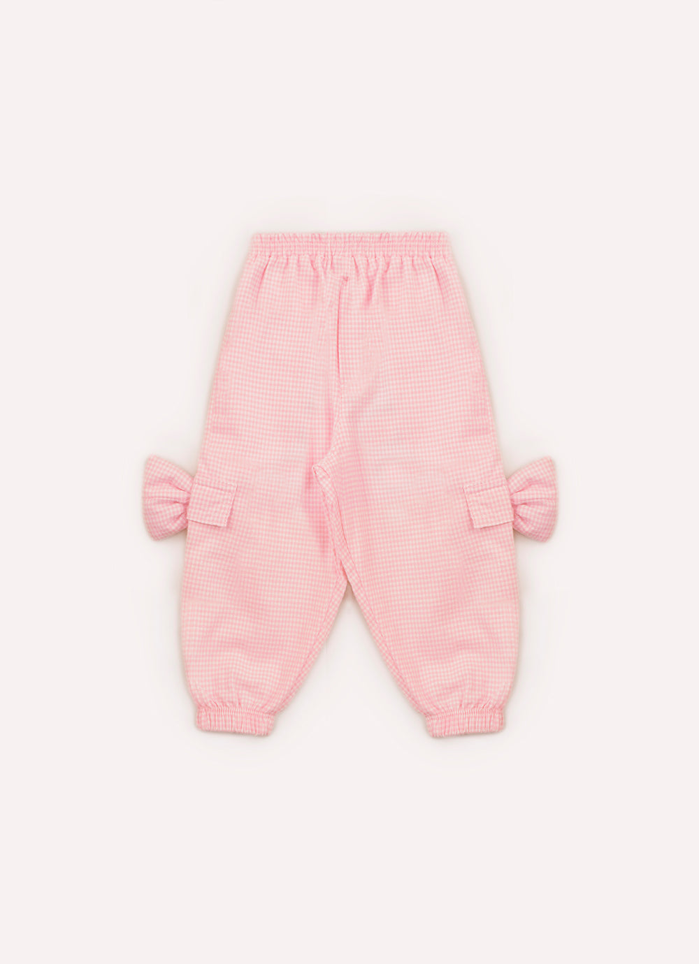Jogging Flanela Xadrez Laços Puffer Ursinhas Crochê