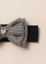 Faixa Laço Puffer Estampado Pmini